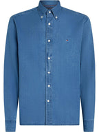 Camisa Tommy Hilfiger Mangas Largas Lisa Para Caballeros by Tommy Hilfiger