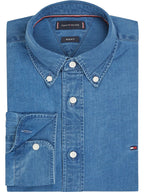 Camisa Tommy Hilfiger Mangas Largas Lisa Para Caballeros by Tommy Hilfiger