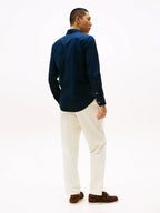 Camisa Tommy Hilfiger Mangas Largas Lisa Para Caballeros by Tommy Hilfiger