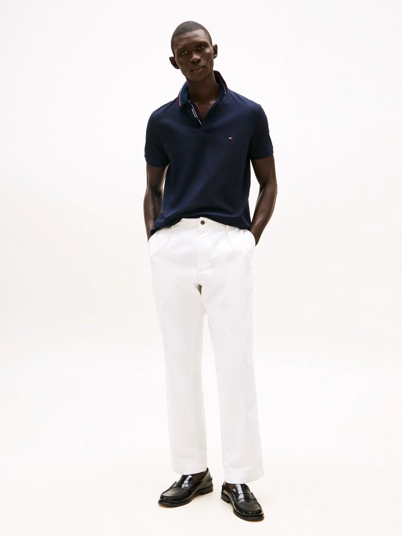 Poloshirt Tommy Hilfiger Mangas Cortas Liso Para Caballeros by Tommy Hilfiger