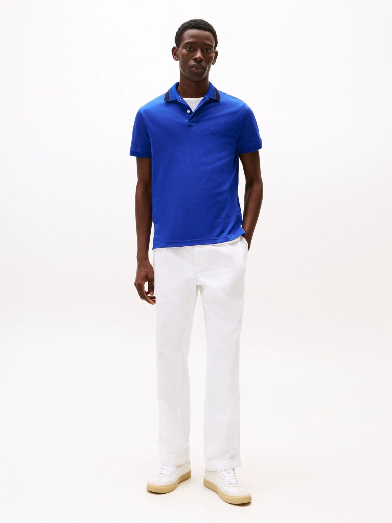 Poloshirt Tommy Hilfiger Mangas Cortas Liso Para Caballeros by Tommy Hilfiger