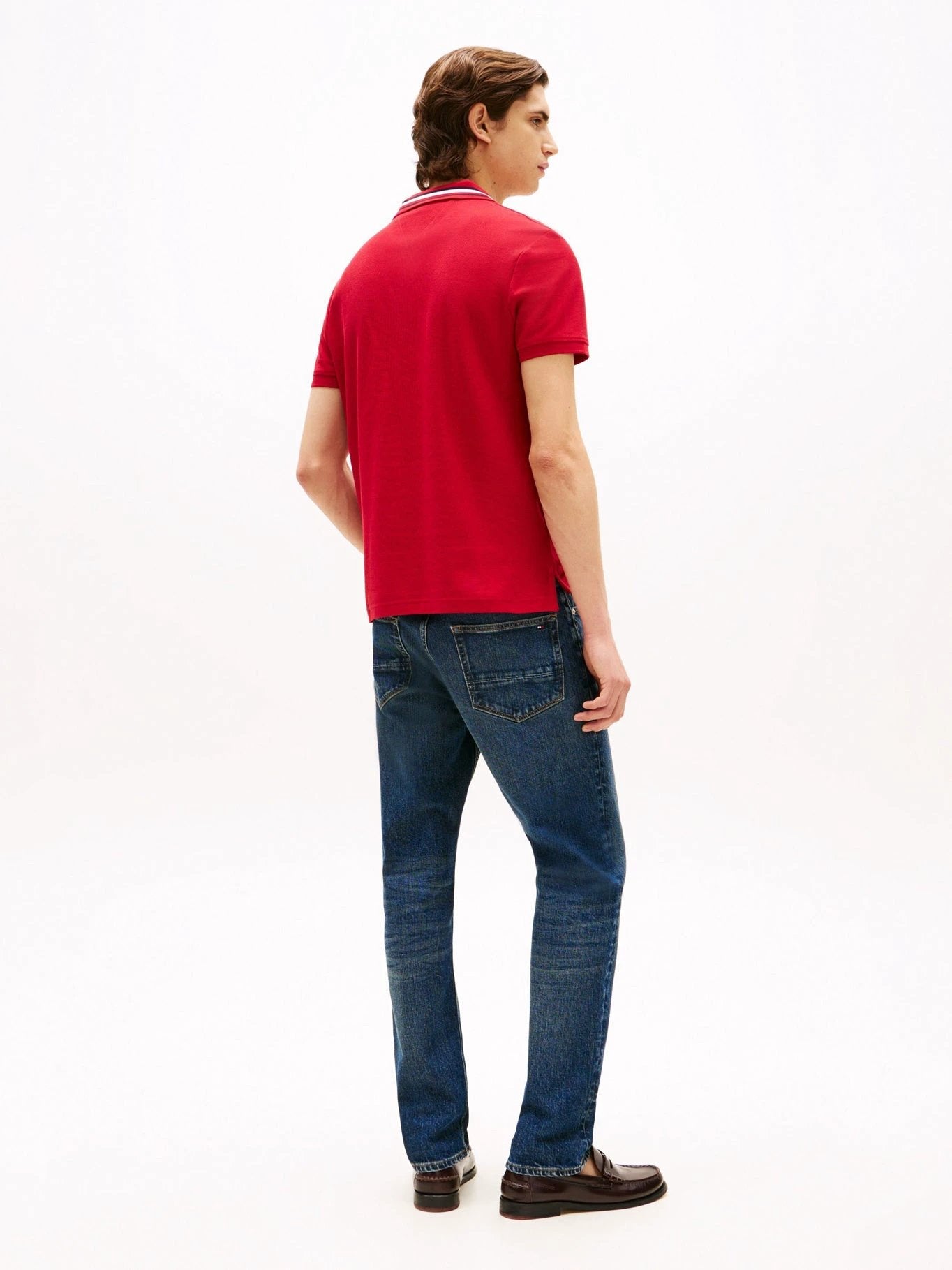 Poloshirt Tommy Hilfiger Mangas Cortas Liso Para Caballeros by Tommy Hilfiger