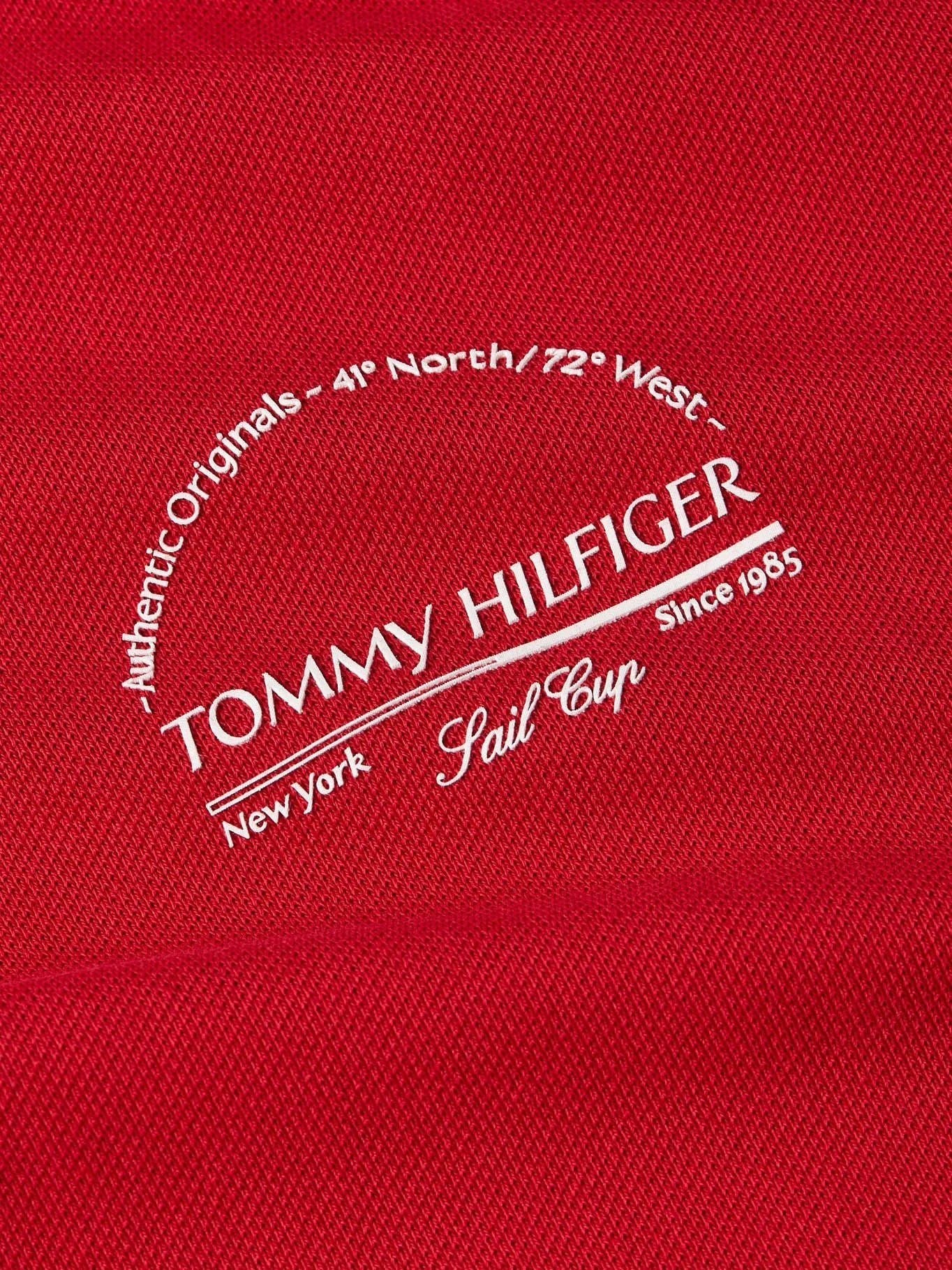Poloshirt Tommy Hilfiger Mangas Cortas Liso Para Caballeros by Tommy Hilfiger