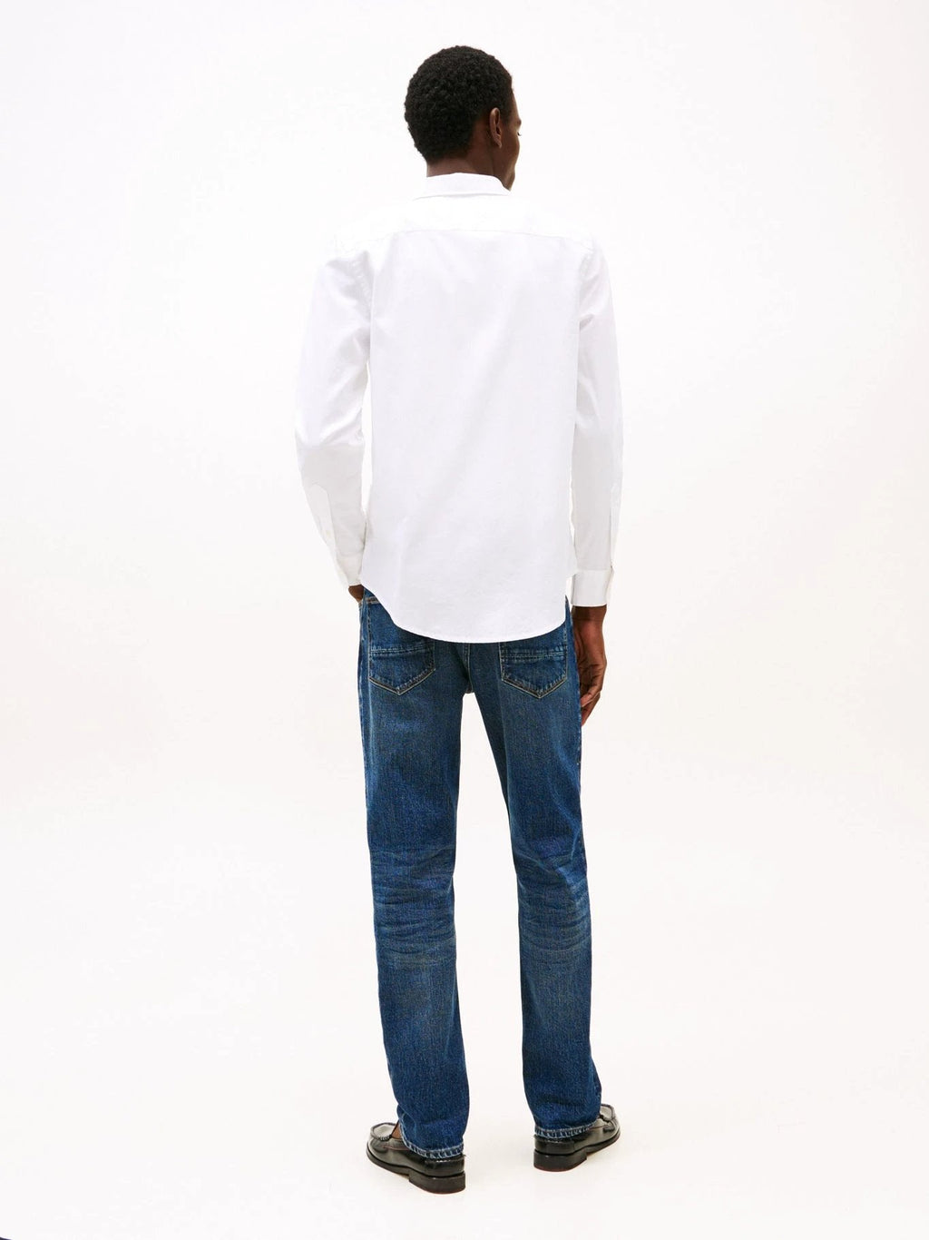 Camisa Tommy Hilfiger Mangas Largas Lisa Para Caballeros by Tommy Hilfiger