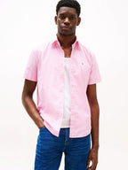 Camisa Tommy Hilfiger Mangas Cortas Cuadros Para Caballeros by Tommy Hilfiger