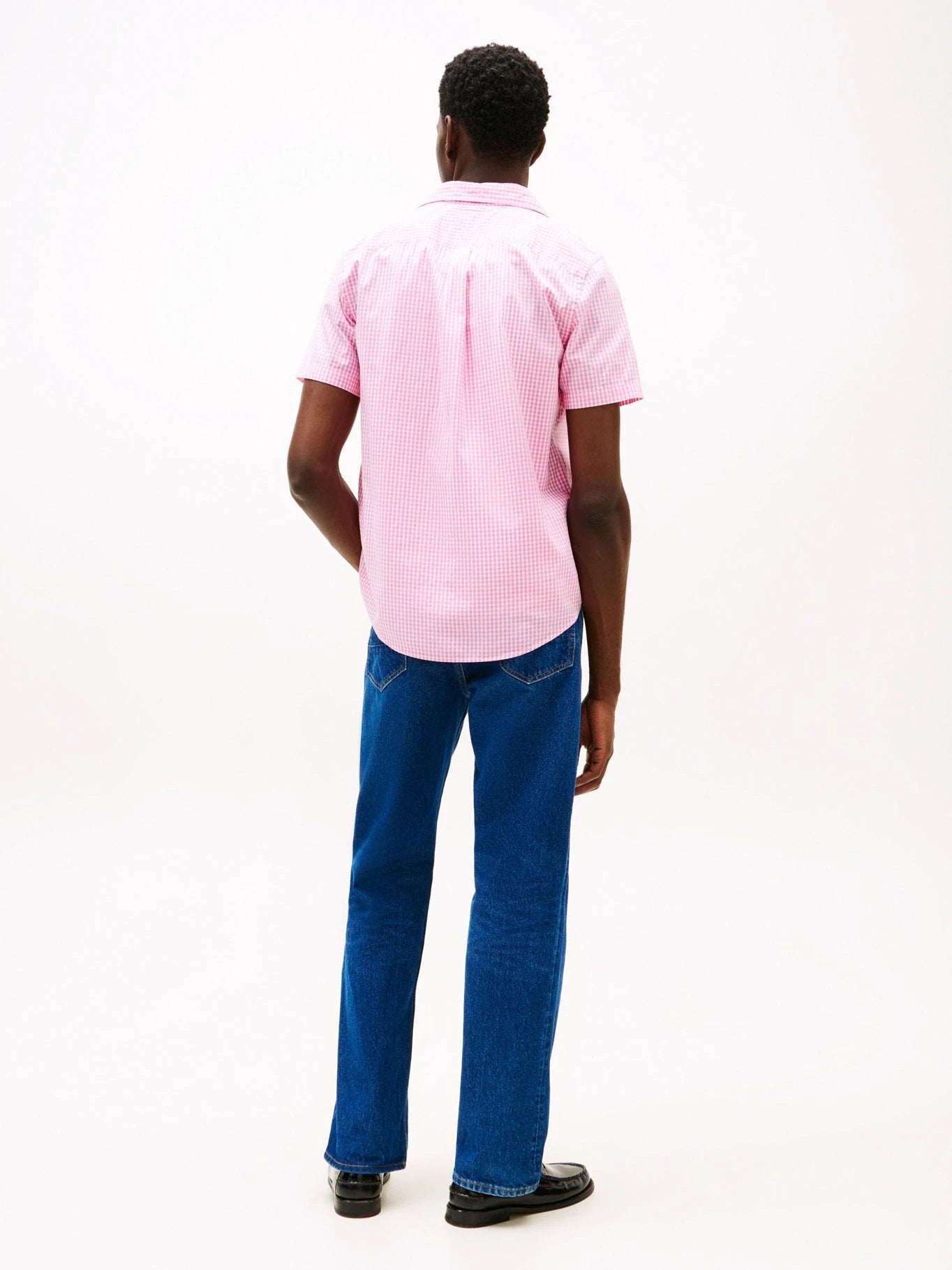Camisa Tommy Hilfiger Mangas Cortas Cuadros Para Caballeros by Tommy Hilfiger
