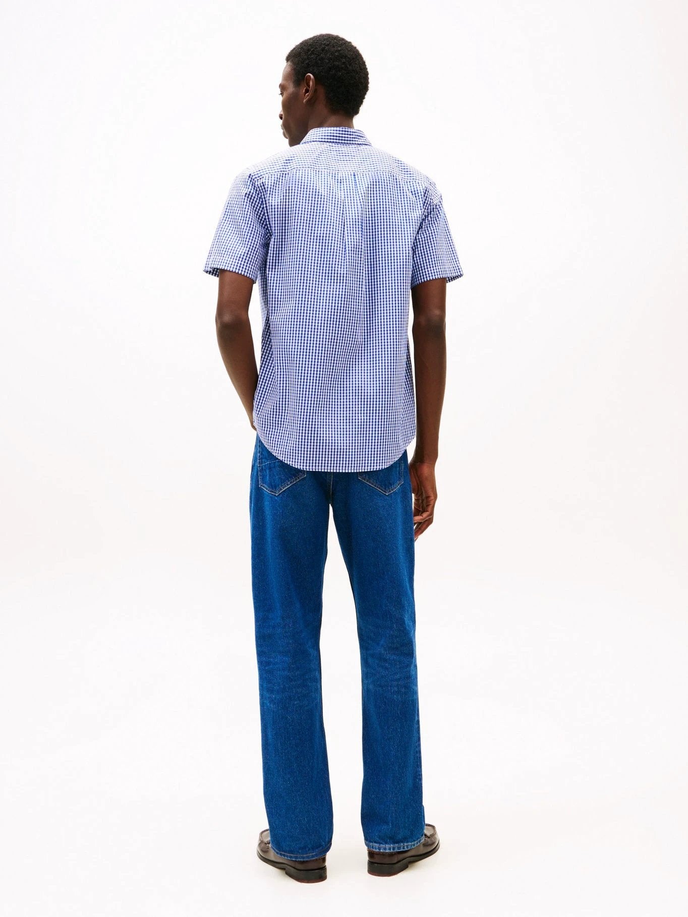 Camisa Tommy Hilfiger Mangas Cortas Cuadros Para Caballeros by Tommy Hilfiger