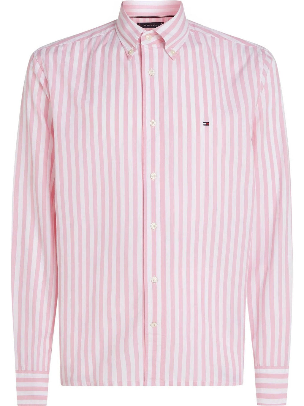 Camisa Tommy Hilfiger Mangas Largas Rayas Para Caballeros by Tommy Hilfiger