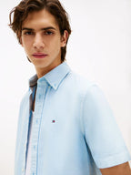 Camisa Tommy Hilfiger Mangas Cortas Lisa Para Caballeros by Tommy Hilfiger