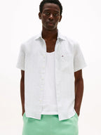 Camisa Tommy Hilfiger Mangas Cortas Estampada Para Caballeros by Tommy Hilfiger