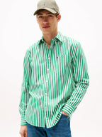 Camisa Tommy Hilfiger Mangas Largas Rayas Para Caballeros by Tommy Hilfiger