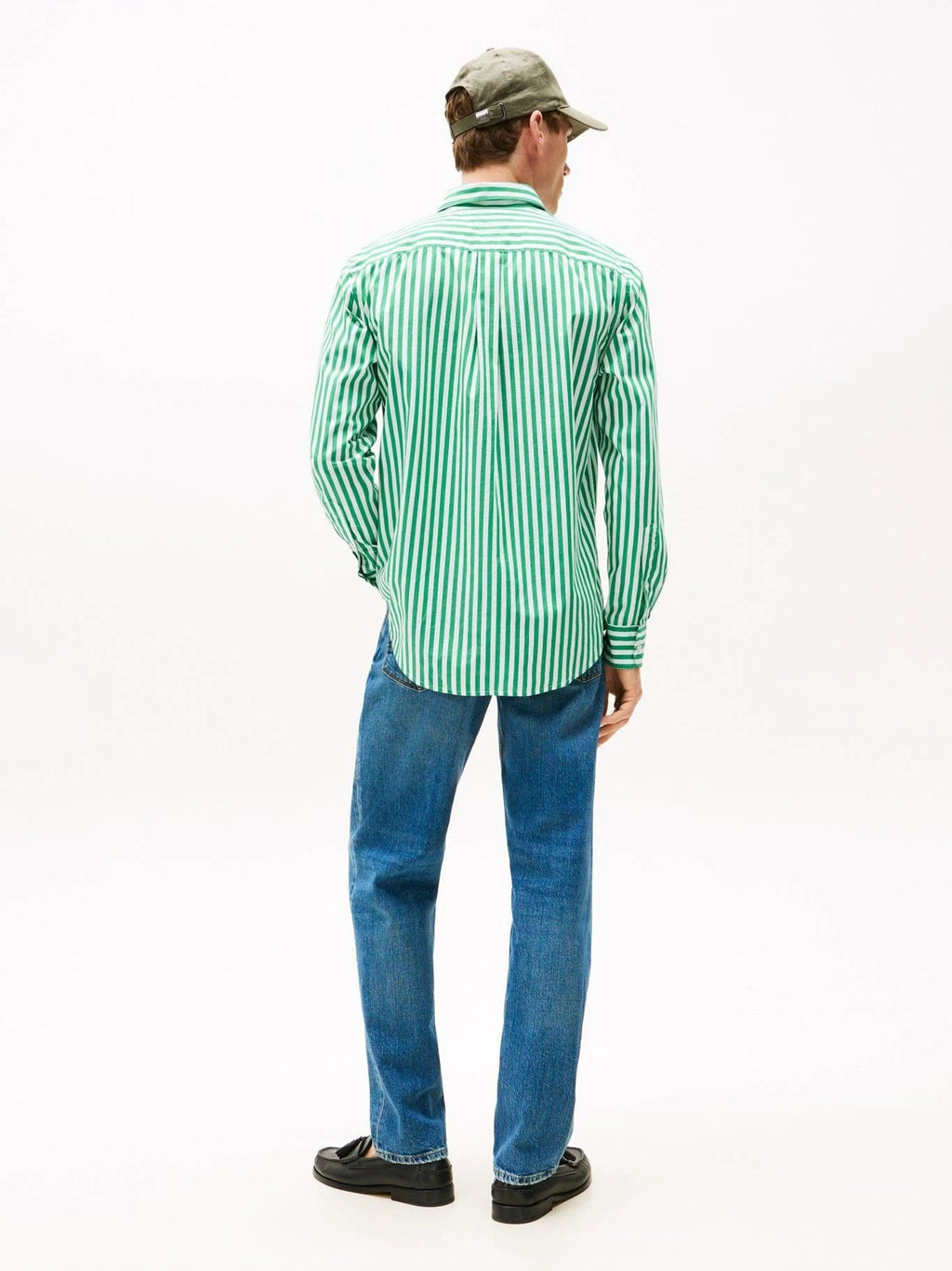 Camisa Tommy Hilfiger Mangas Largas Rayas Para Caballeros by Tommy Hilfiger