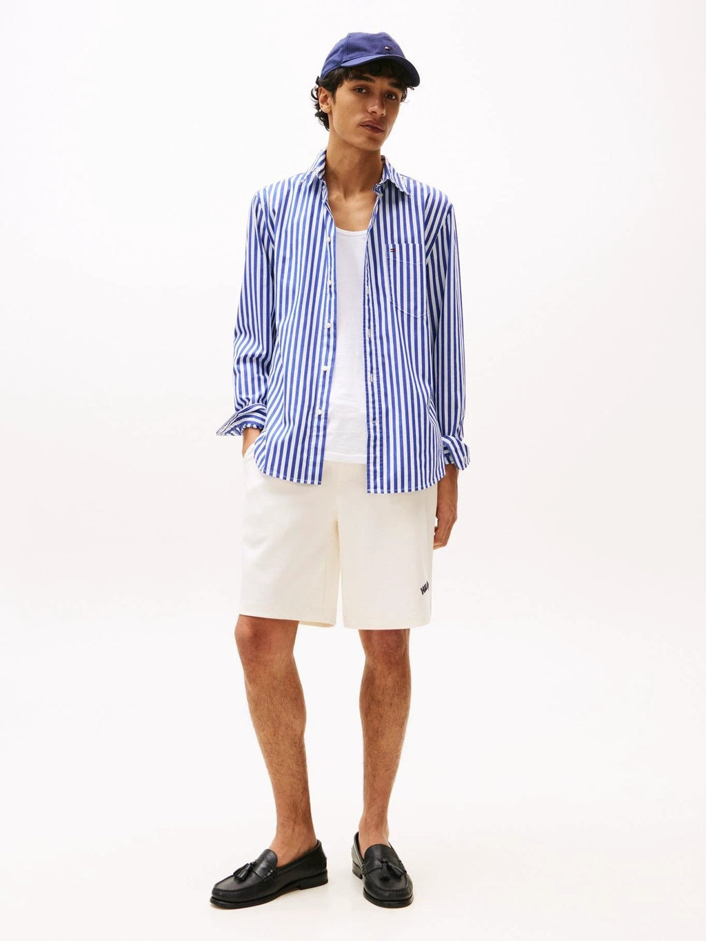 Camisa Tommy Hilfiger Mangas Largas Rayas Para Caballeros by Tommy Hilfiger
