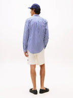 Camisa Tommy Hilfiger Mangas Largas Rayas Para Caballeros by Tommy Hilfiger