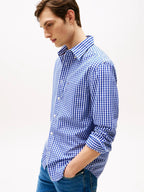 Camisa Tommy Hilfiger Mangas Largas Cuadros Para Caballeros by Tommy Hilfiger