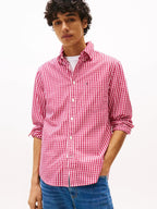 Camisa Tommy Hilfiger Mangas Largas Cuadros Para Caballeros by Tommy Hilfiger