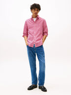 Camisa Tommy Hilfiger Mangas Largas Cuadros Para Caballeros by Tommy Hilfiger