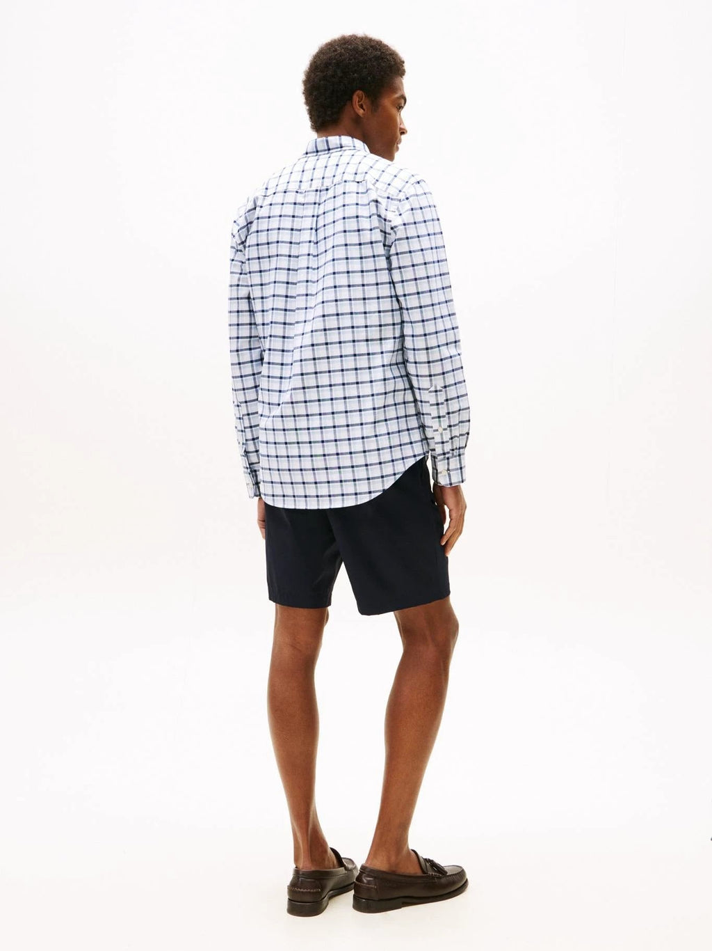 Camisa Tommy Hilfiger Mangas Largas Cuadros Para Caballeros by Tommy Hilfiger