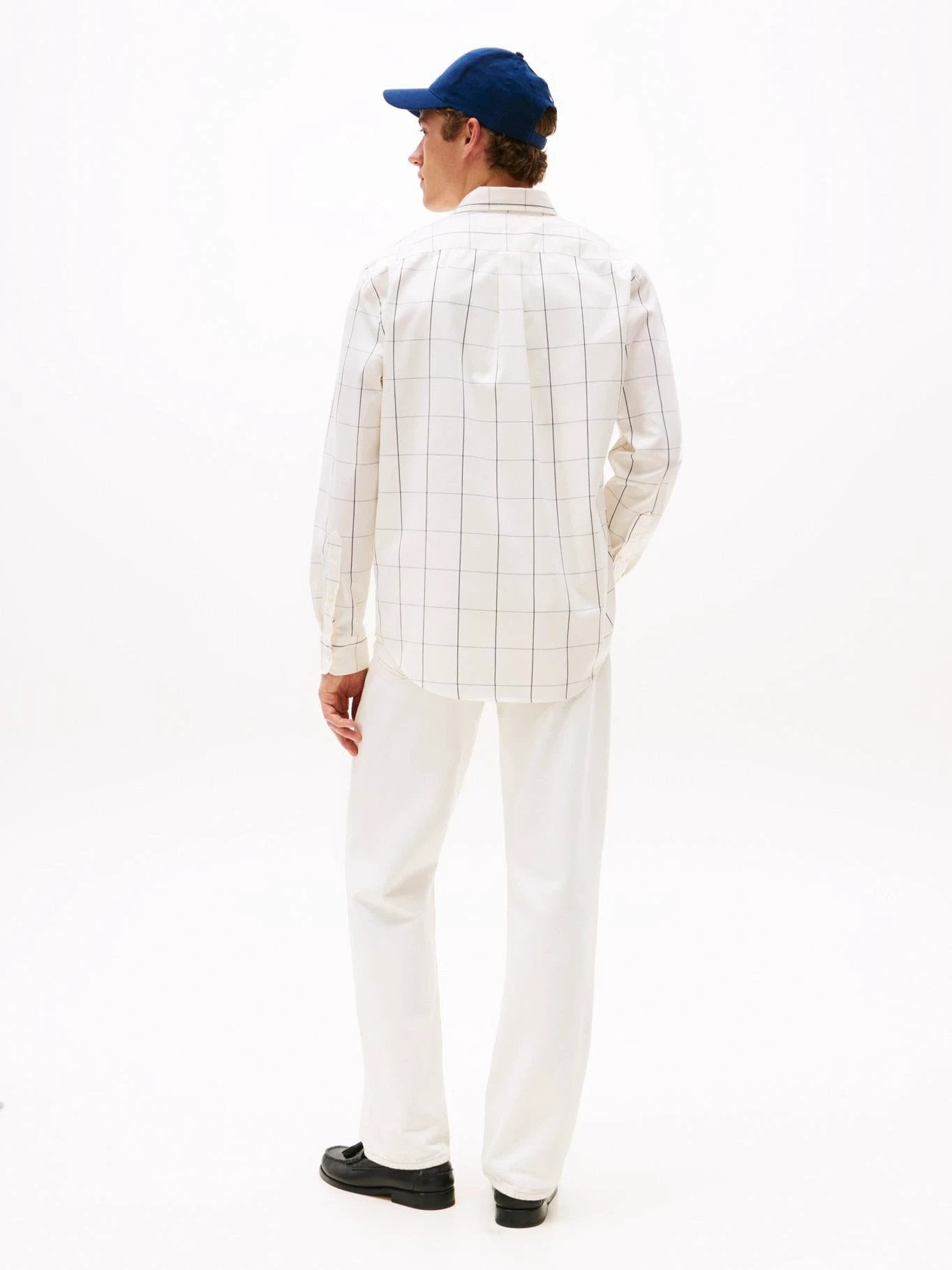 Camisa Tommy Hilfiger Mangas Largas Cuadros Para Caballeros by Tommy Hilfiger