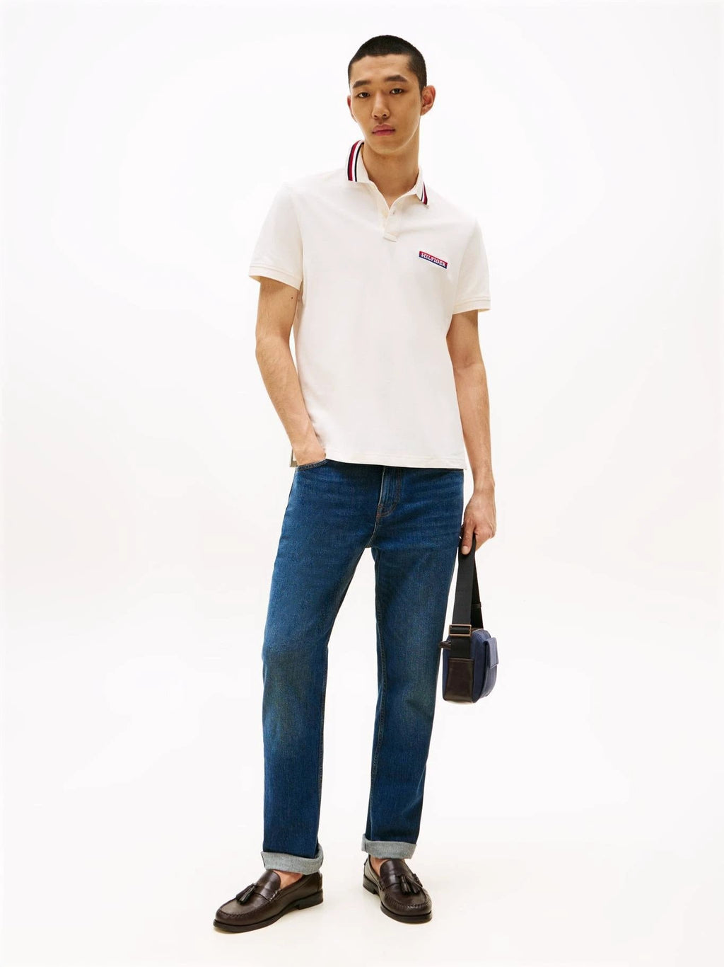 Poloshirt Tommy Hilfiger Mangas Cortas Estampado Para Caballeros by Tommy Hilfiger