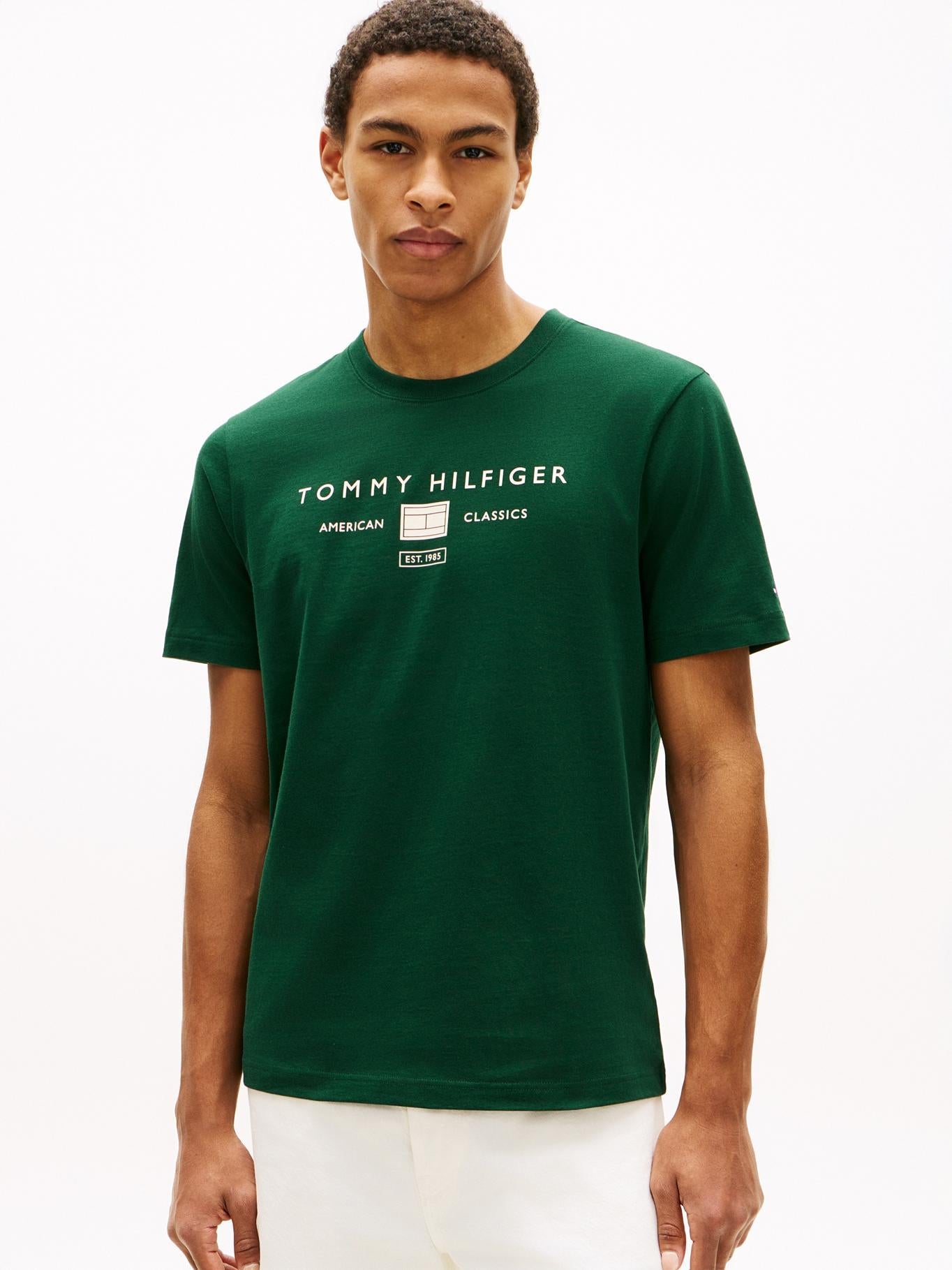 Camiseta Tommy Hilfiger Mangas Cortas Estampado para Caballeros