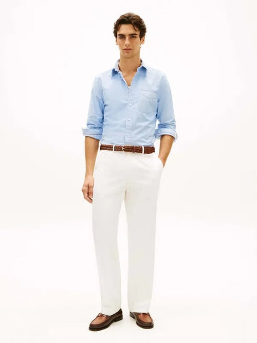Camisa Tommy Hilfiger Mangas Largas Lisa para Caballeros