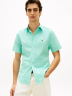 Camisa Tommy Hilfiger Mangas Cortas Lisa para Caballeros