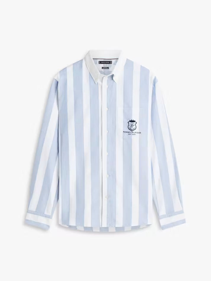 Camisa Tommy Hilfiger Mangas Largas Rayas para Caballeros