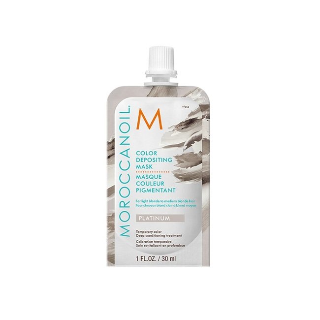 MOROCCAN OIL COLOR DEPOSIT MASK PLATINO 30ML