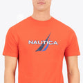 Camiseta Nautica Mangas Cortas Estampada Para Caballeros by Nautica