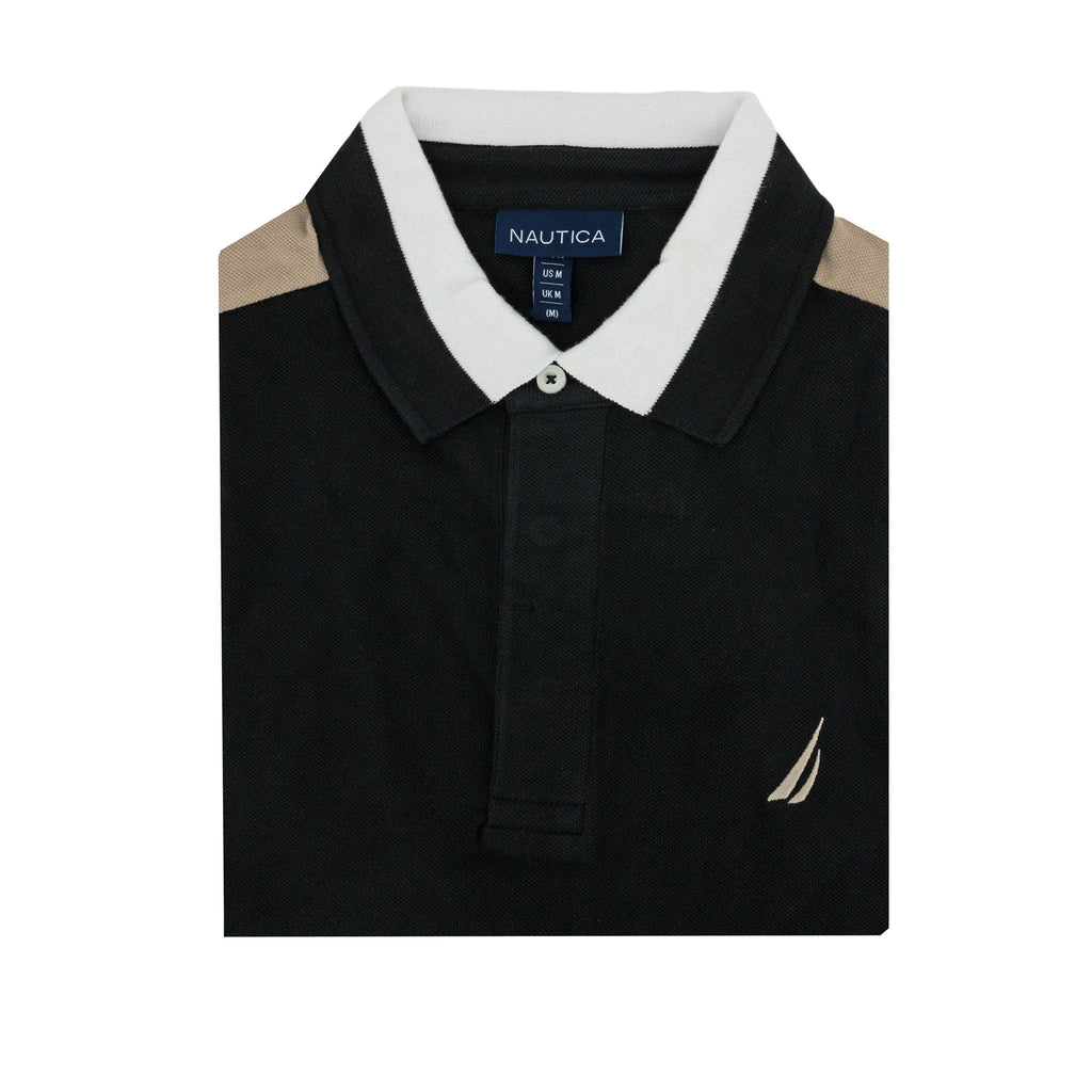Poloshirt Nautica Mangas Cortas Liso P/ Caballeros by Nautica