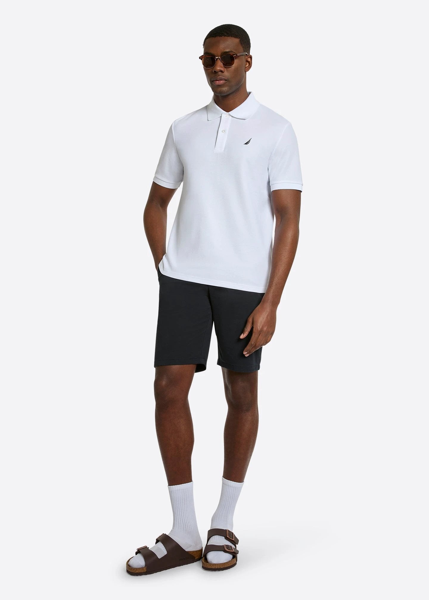 Poloshirt Nautica Mangas Cortas Estampado Para Caballeros by Nautica