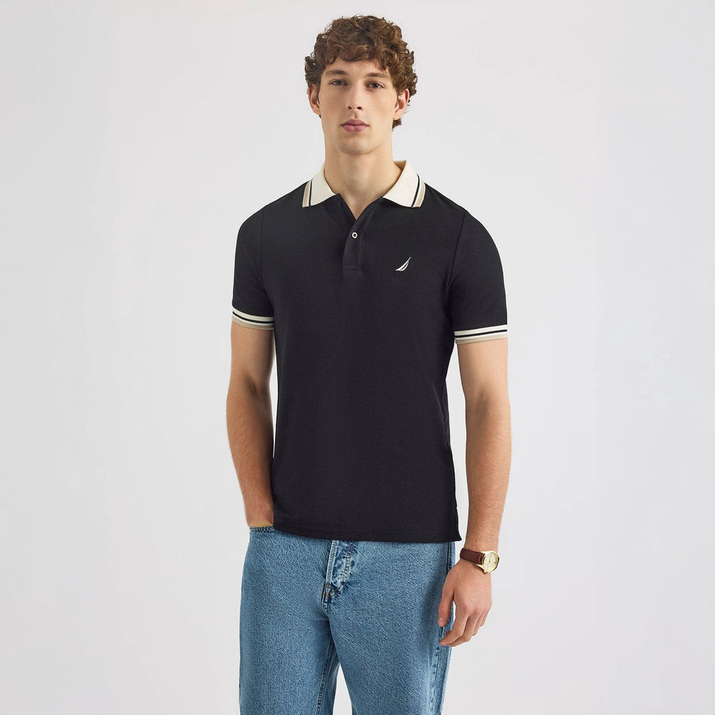 Poloshirt Nautica Mangas Cortas Liso Para Caballeros by Nautica