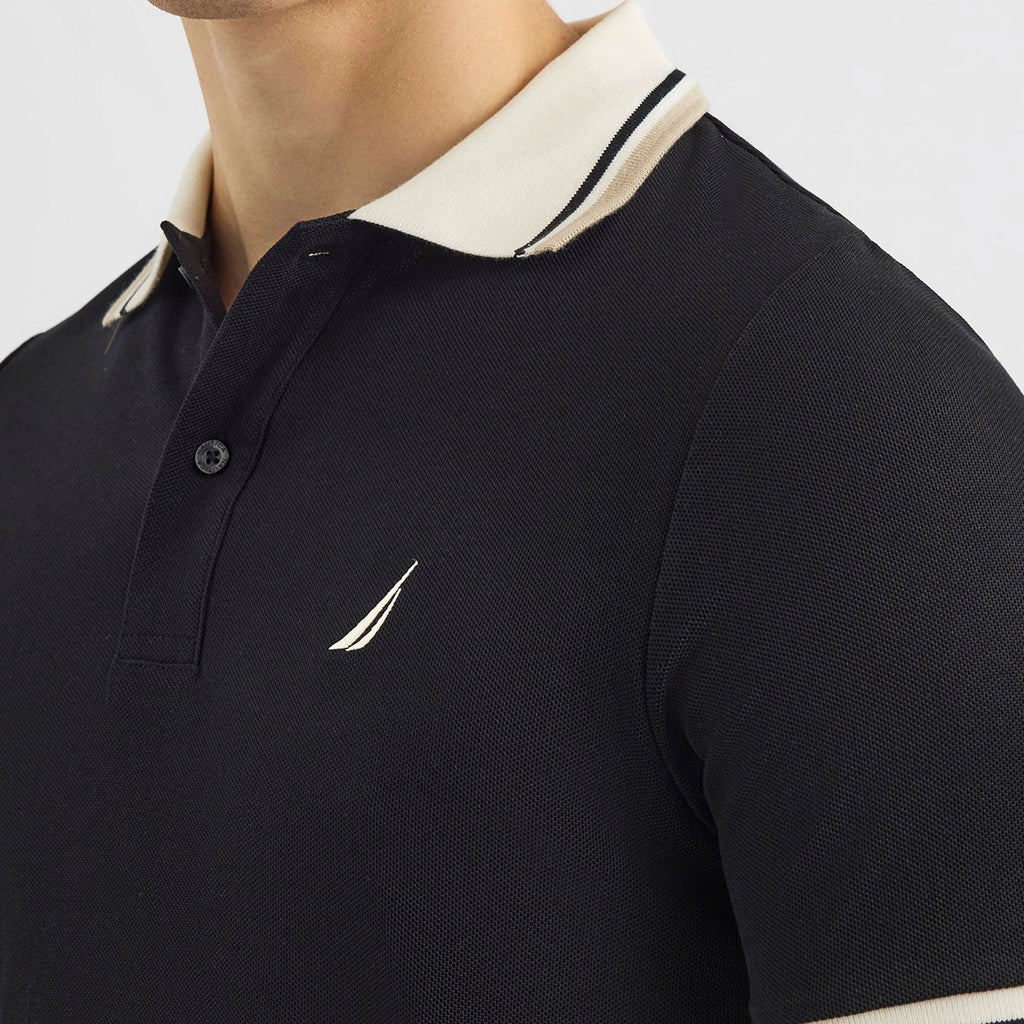 Poloshirt Nautica Mangas Cortas Liso Para Caballeros by Nautica