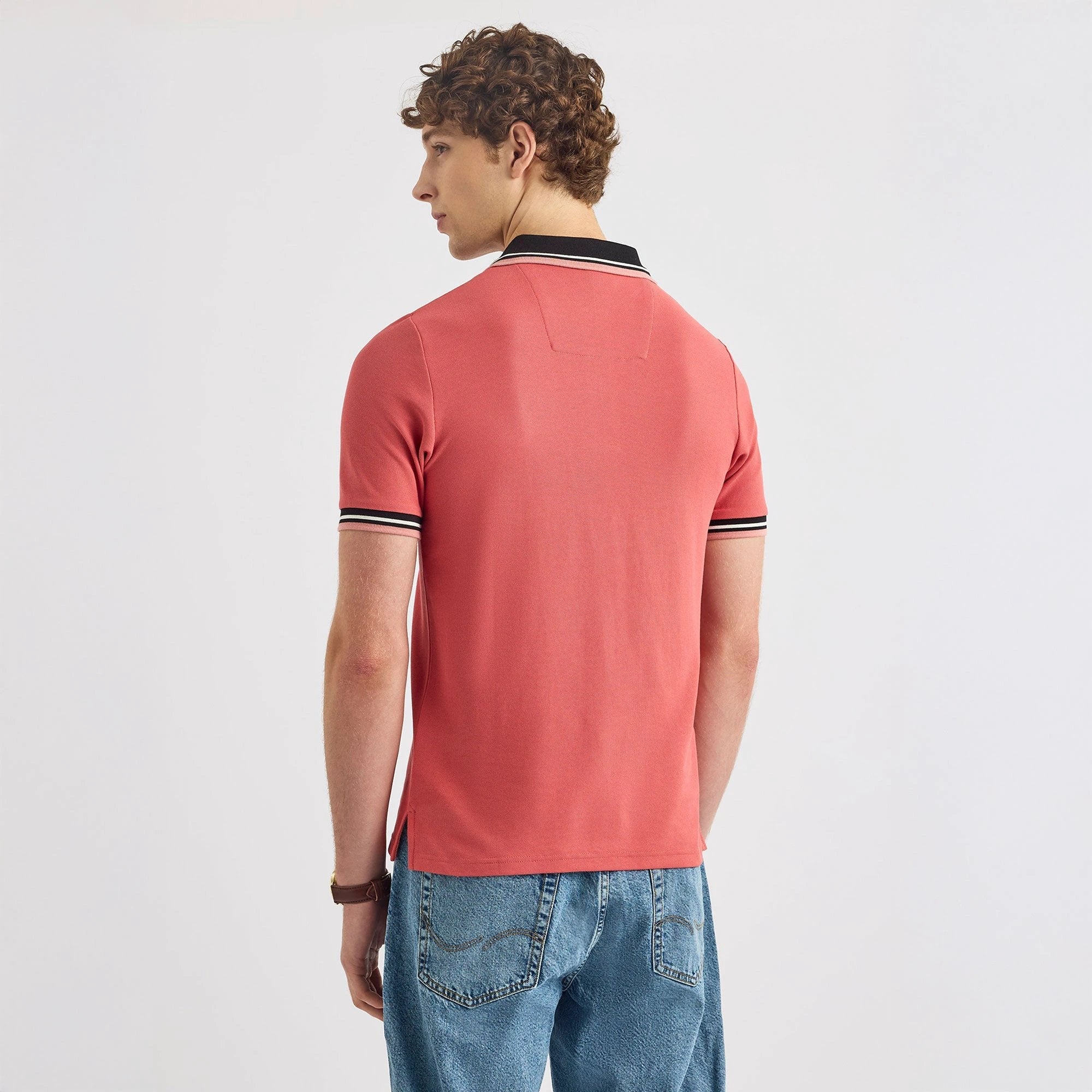 Poloshirt Nautica Mangas Cortas Liso Para Caballeros by Nautica