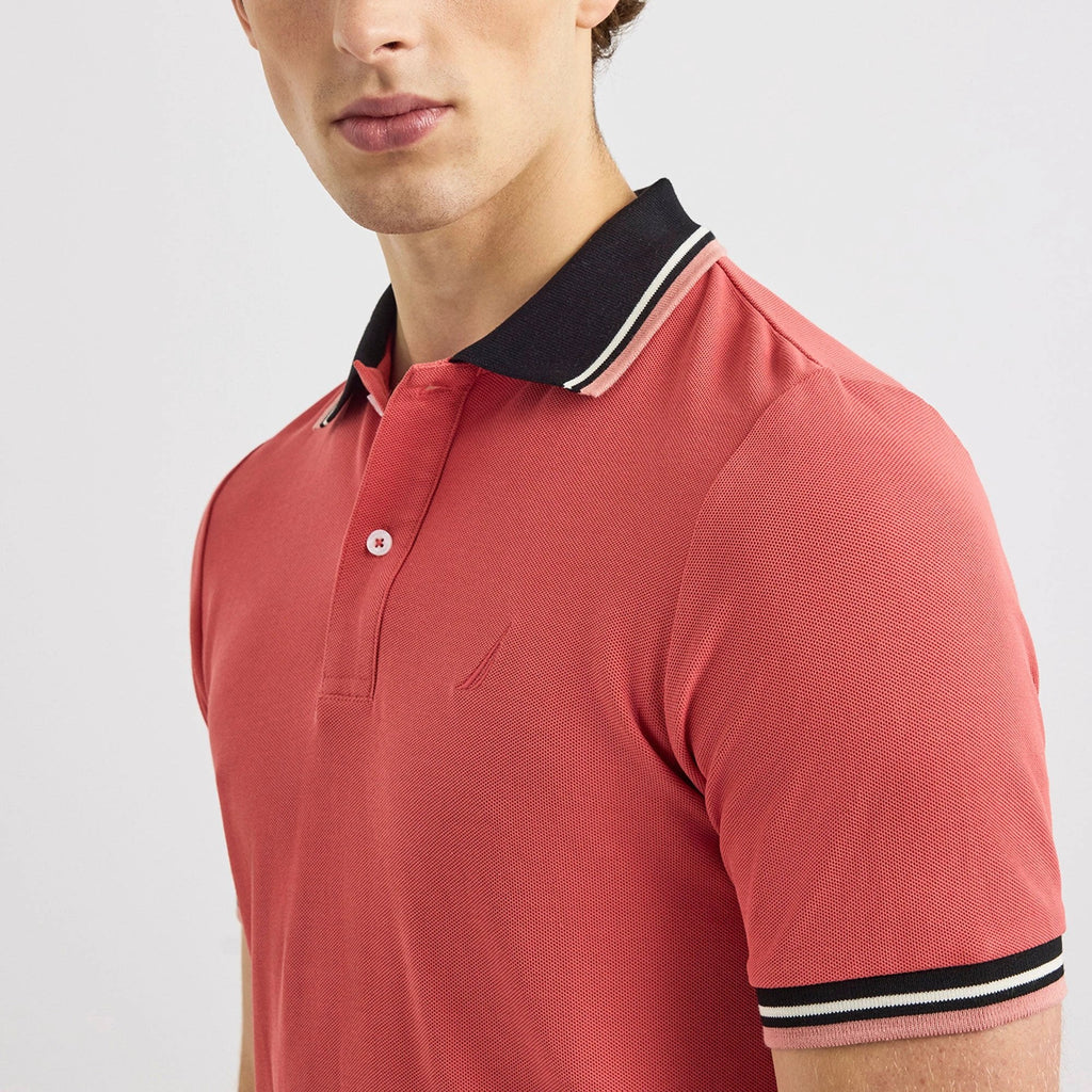 Poloshirt Nautica Mangas Cortas Liso Para Caballeros by Nautica