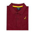 Poloshirt Nautica Mangas Cortas Liso P/ Niños by Nautica