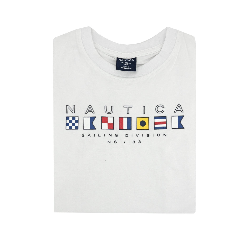 Camiseta Nautica Mangas Cortas Estampada P/ Niños by Nautica