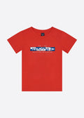 Camiseta Nautica Mangas Cortas Estampada P/ Niños by Nautica