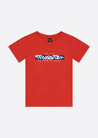Camiseta Nautica Mangas Cortas Estampada P/ Niños by Nautica
