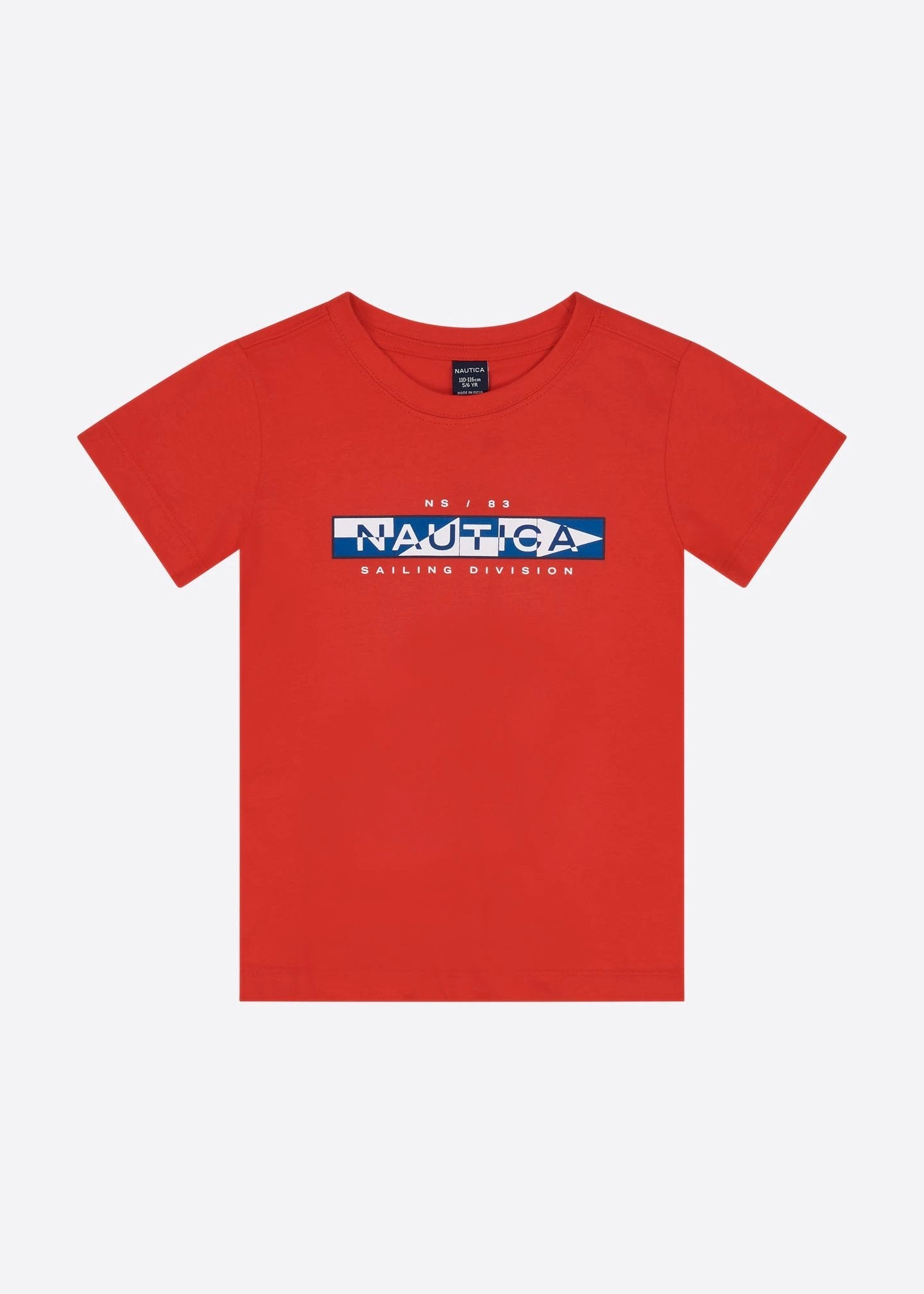 Camiseta Nautica Mangas Cortas Estampada P/ Niños by Nautica