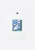 Camiseta Nautica Mangas Cortas Estampada Para Niños by Nautica