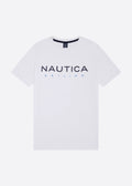 Camiseta Nautica Mangas Cortas Estampada P/ Niños by Nautica