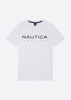 Camiseta Nautica Mangas Cortas Estampada P/ Niños by Nautica