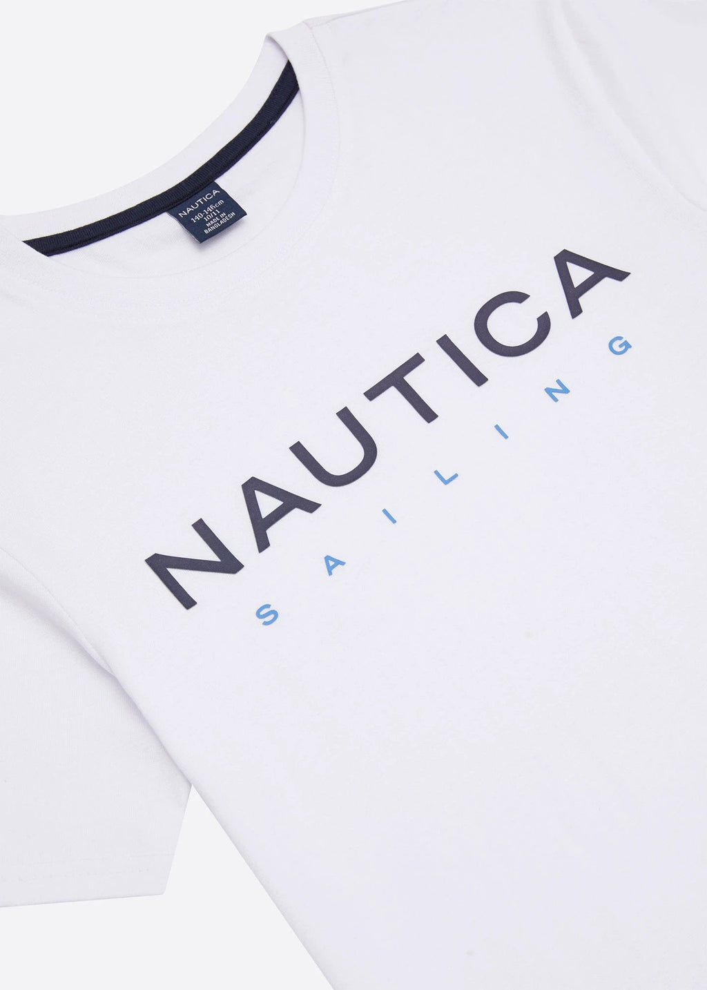 Camiseta Nautica Mangas Cortas Estampada P/ Niños by Nautica