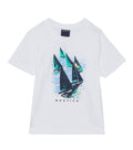 Camiseta Nautica Mangas Cortas Estampada Para Niños by Nautica