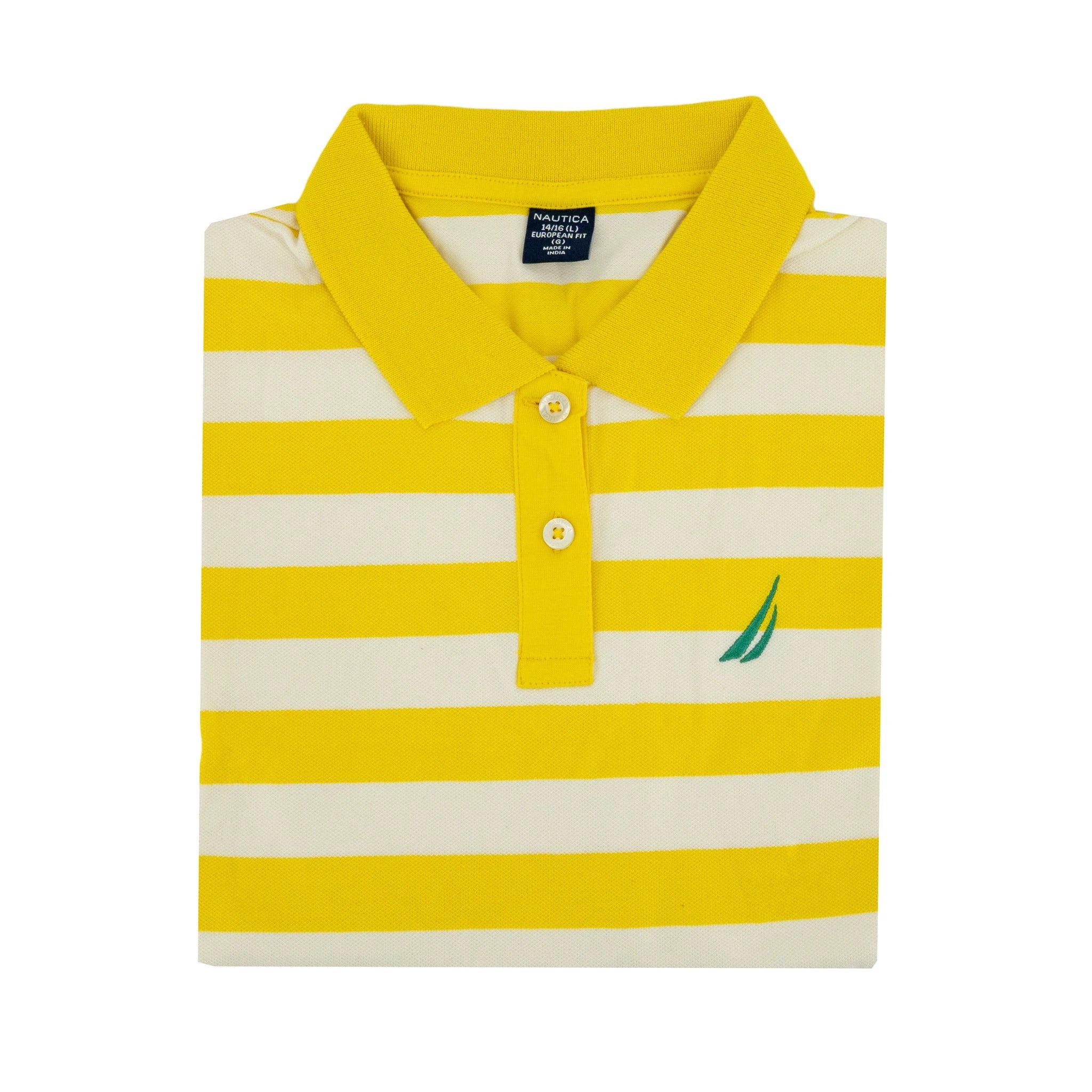 Poloshirt Nautica Mangas Cortas Rayas Para Niñas by Nautica
