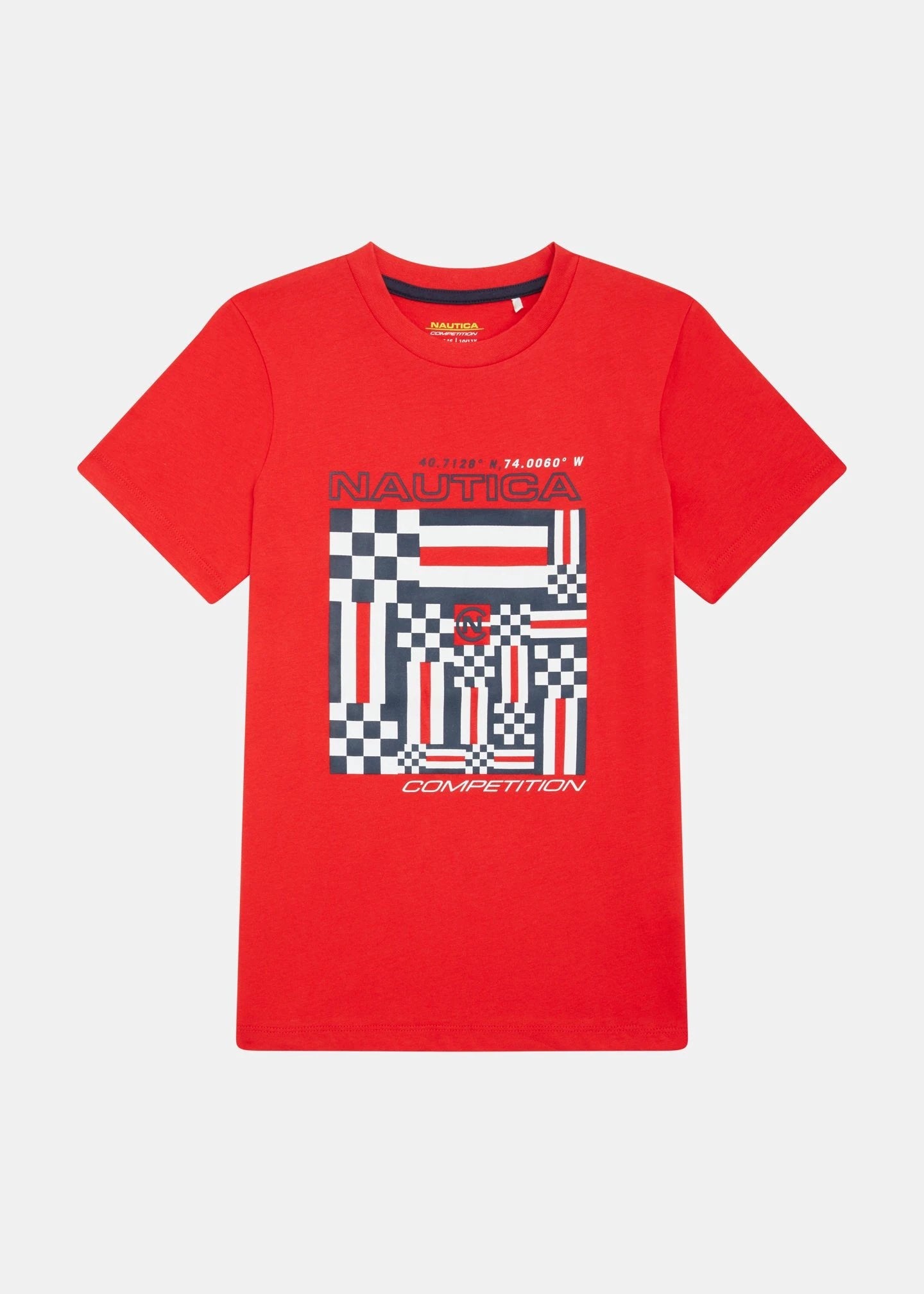 Camiseta Nautica Mangas Cortas Estampada Para Niños by Nautica