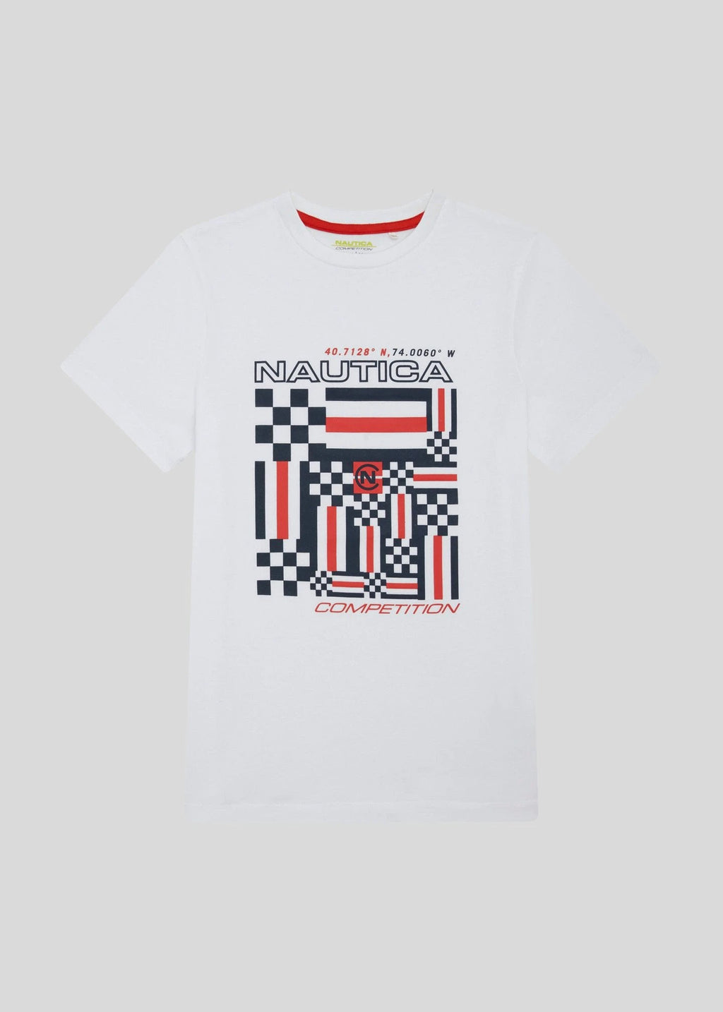 Camiseta Nautica Mangas Cortas Estampada Para Niños by Nautica