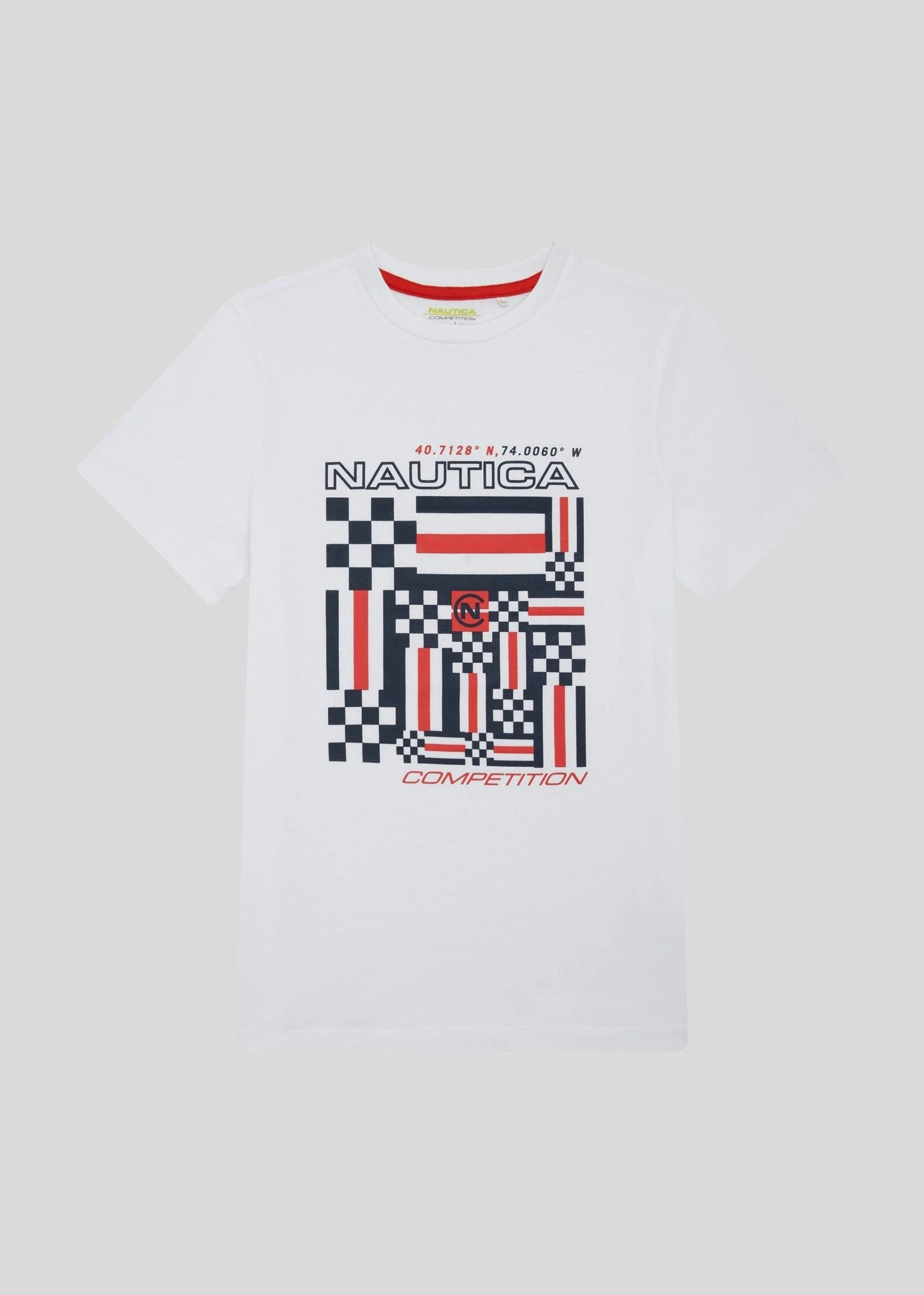 Camiseta Nautica Mangas Cortas Estampada Para Niños by Nautica